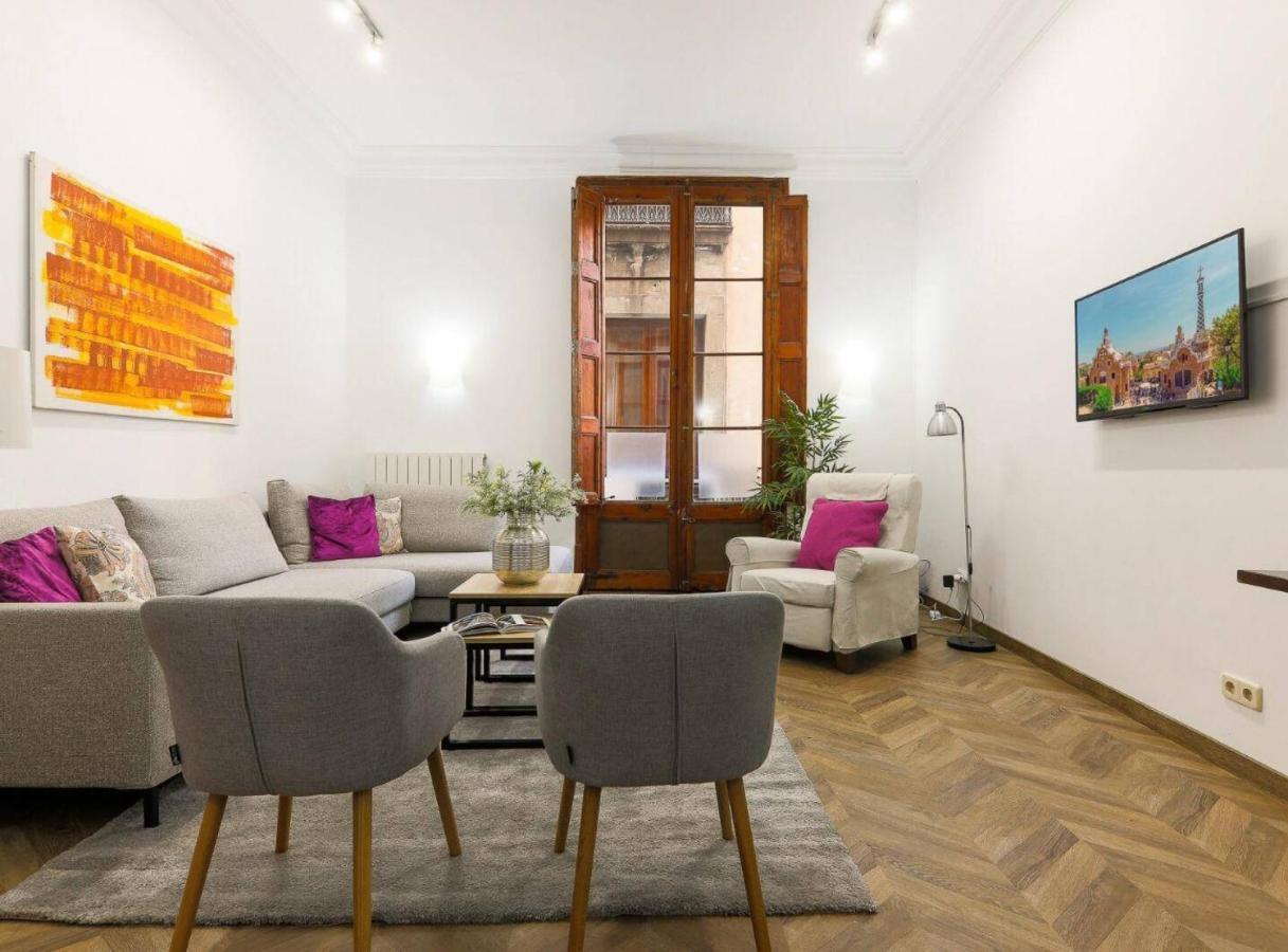 Great Spacious Apartment In The Gothic Quarter Barcelona Exterior foto